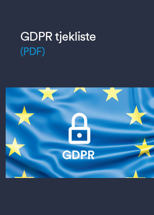 GDPR tjekliste til webshopejer