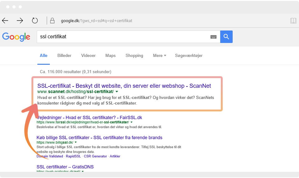 SSL - Bedre SEO placering