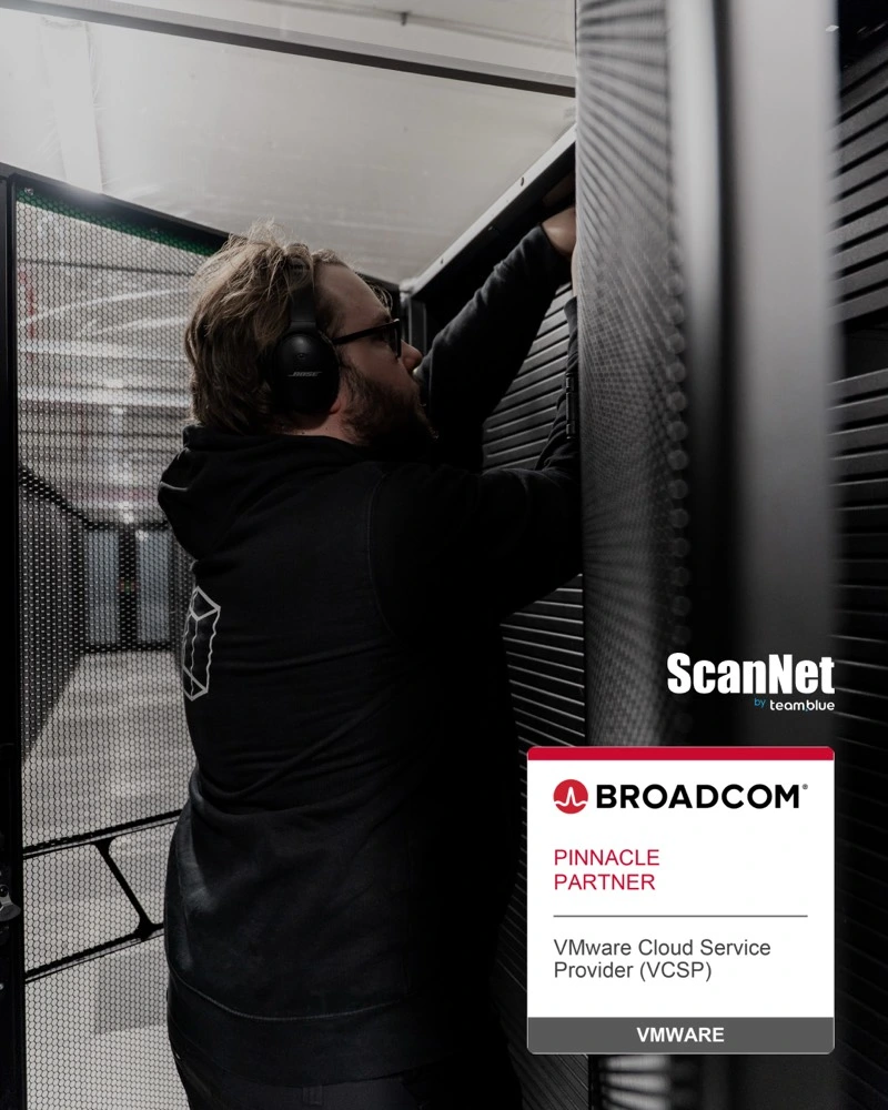 ScanNet og team.blue er VMware Pinnacle Partner