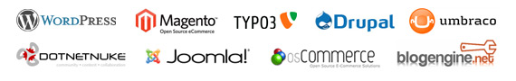 CMS til webhotel logoer