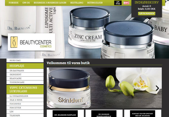 CubIT Medialine partnerdesign - Beautycenter Cosmetics