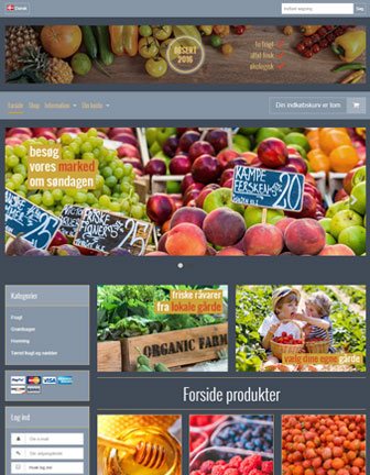 Desert - Scannet webshop designskabelon
