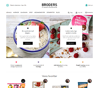Broders - Scannet webshop reference
