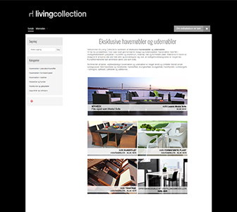 Living Collection - Scannet webshop reference