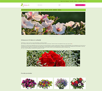 Odenia - Scannet webshop reference