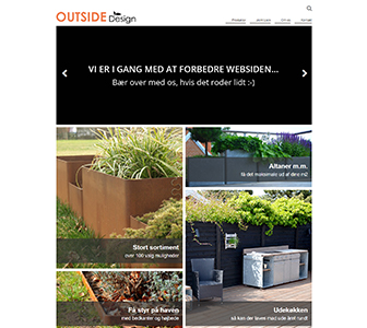 Outside - Scannet webshop reference