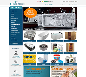 Spacentret - Scannet webshop reference