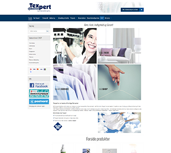 Texpert - Scannet webshop reference